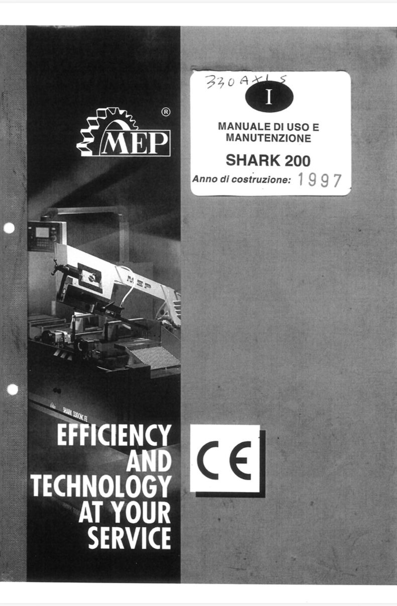 Sega a nastro Mep Shark 200