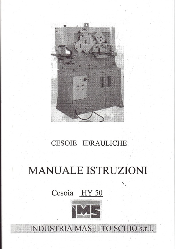 Cesoia idraulica Hy50 IMS