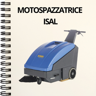 Motospazzatrice Isal MOD PB50ET/PB50SH