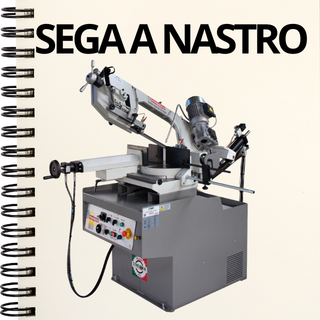 Segatrice a nastro Bianco MOD 270 manuale