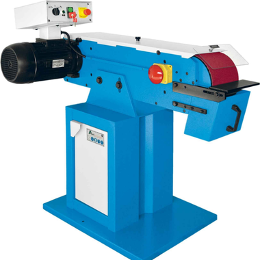 Levigatrice a nastro orientabile