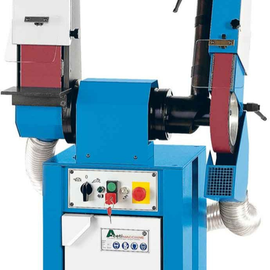 Levigatrice a nastro + Levigatrice telescopica