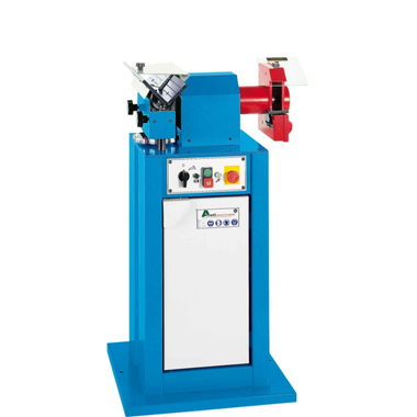 Smussatrice con fresa inserti + Smerigliatrice a mola