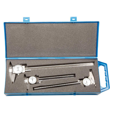 Set calibri con orologio centesimali