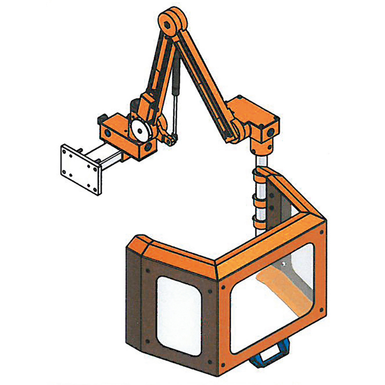 Protezione fresatrice diam. 600 mm