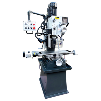 Trapano-fresatrice universale con visualizzatore