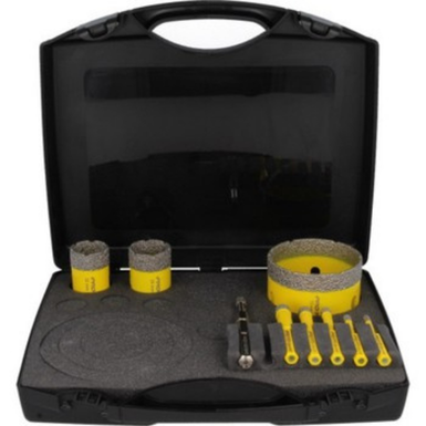 Valigia profit 14 pz seghe a tazza diamond dry