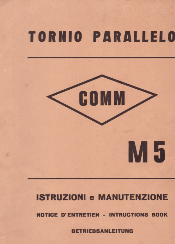 Tornio parallelo COMM M5